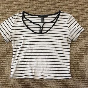 Stripped crop top